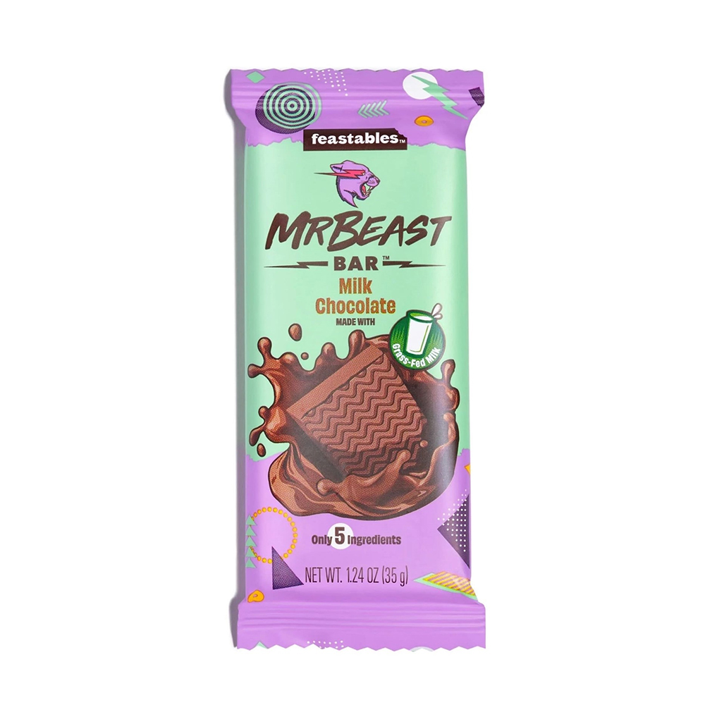 Mr Beast Feastables Milk Chocolate Bar 35 g