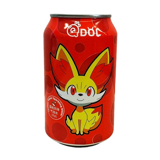 [503794] QDOL Pokemon Evoli Lychee Flavoured Sparkling Water 330 ml