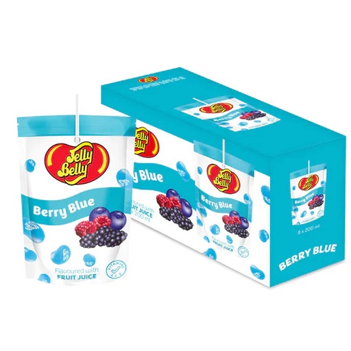 [503821] Jelly Belly Berry Blue Pouch Drink 200 ml