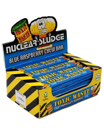 [504258] Toxic Waste Blue Raspberry Chew Bar 20 gr