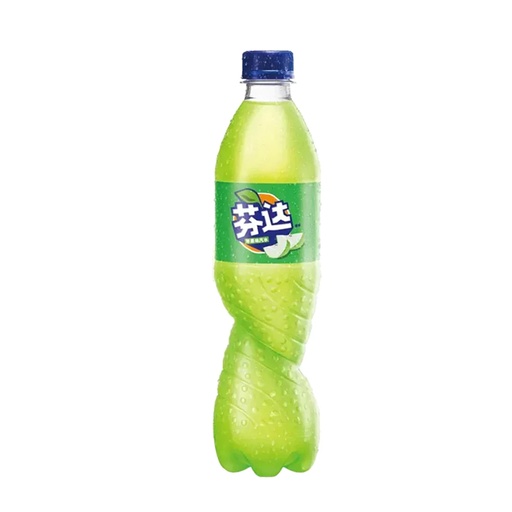 [505991] Fanta Bottle China Apple 500ml