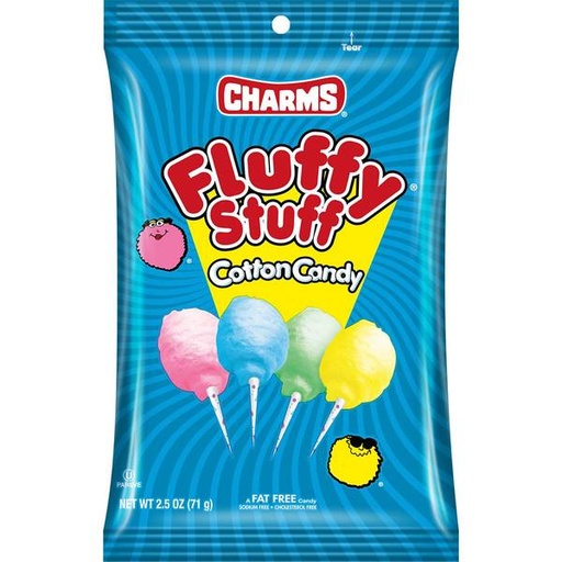 [4451] Charm's Fluffy Stuff Cotton Candy 71 g