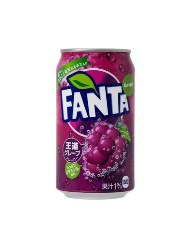 [1001] Fanta Grape Japan Can 350 ml