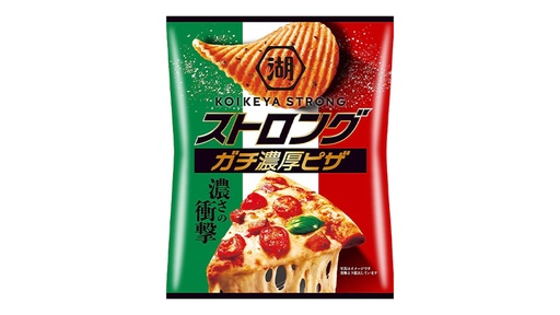 [SS000040] KOIKEYA Strong Potato Chips Seriously Rich Pizza 52 g