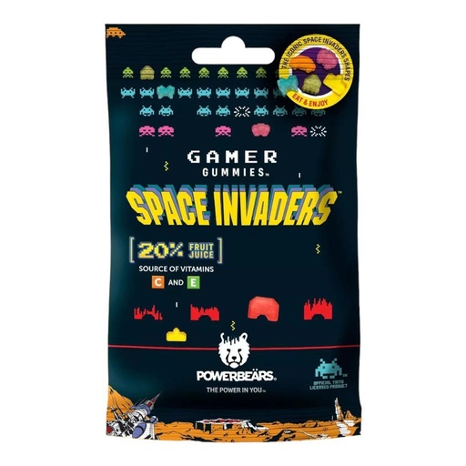 [SS000072] Space Invaders Gamer Gummies 50gr