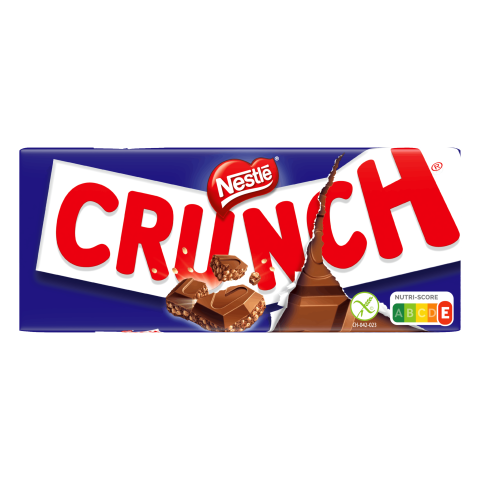 [SS000076] Nestle Crunch Tablet Milk 100 gr