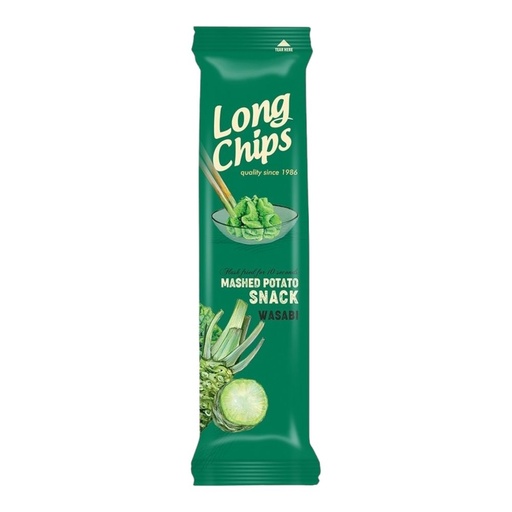 [SS000087] Long Chips Wasabi 75gr
