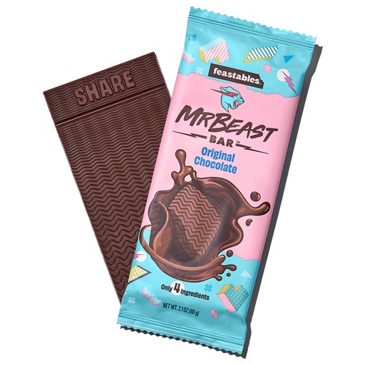[SS000093] Mr Beast Feastable Originale Chocolate 60g