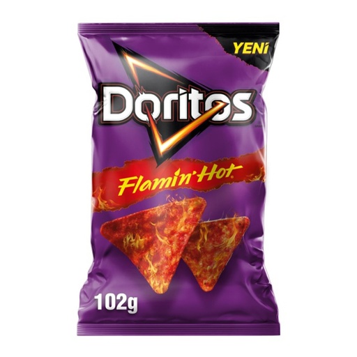 [SS000105] Doritos flaming hot 102 g