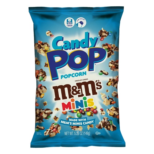 [SS000162] Candy Pop Popcorn M&m's Minis 149g