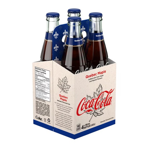 [SS000525] Coca Cola Quebec Maple 355 ml