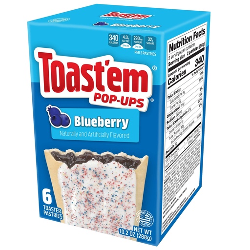 [SS000535] Toast'em Pop-Ups Frosted Blueberry 288 g