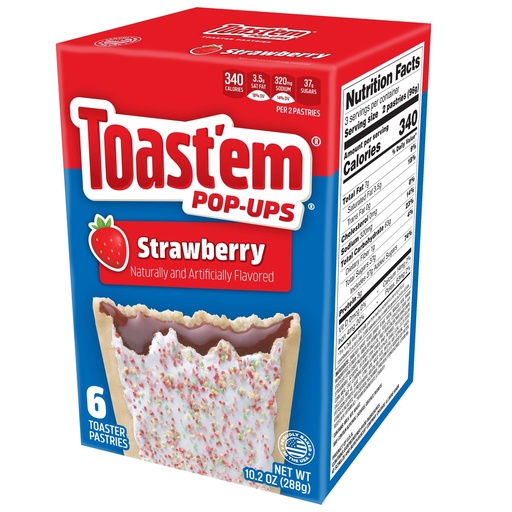 [SS000536] Toast'em Pop-Ups Frosted Strawberry 288 g