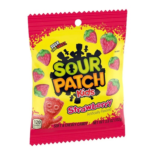 [SS000539] Sour Patch Kids Strawberry 102 g