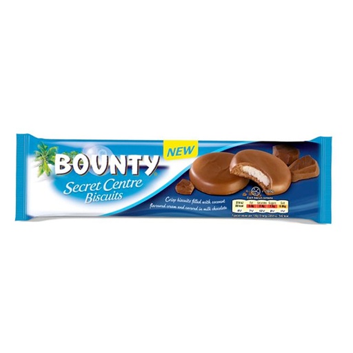 [SS000544] Bounty Secret Centre Biscuits 132 g