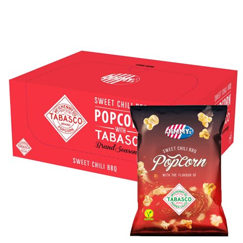 [SS000551] Jimmy's Tabasco Popcorn Mini Bag BBQ 21x24 gr