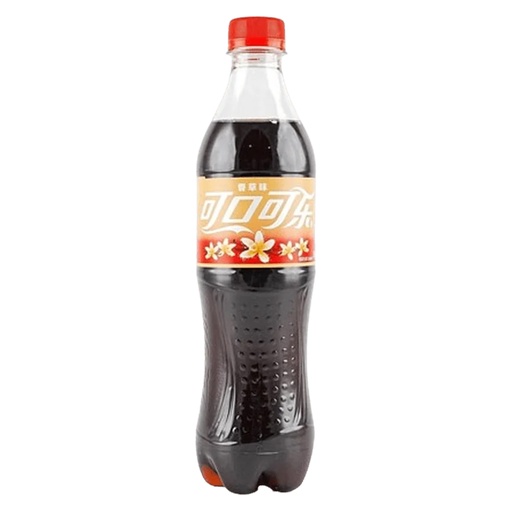 [SS000569] Coca Cola Bottle China Vanilla 500 ml