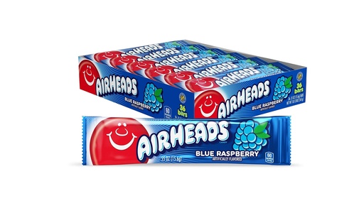[502885] Airheads Bar Blue Raspberry 15 Gr