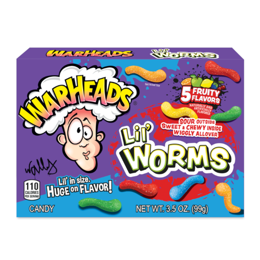 [503520] Warheads Lil' Worms (Theaterbox) 99 Gr