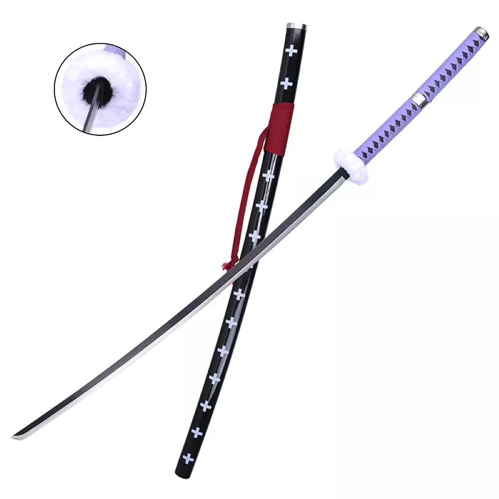 Katana One Piece - Trafalgar Law : Kikoku Version Longue Mauve