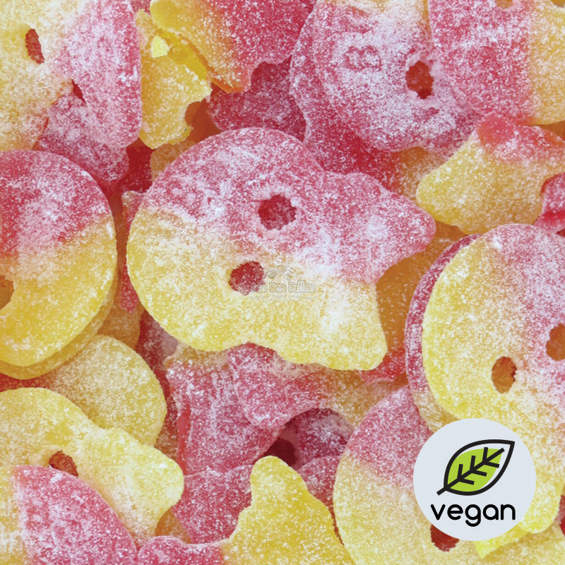 Bubs Têtes Acidulées Rouges & Jaunes 3,20 kg