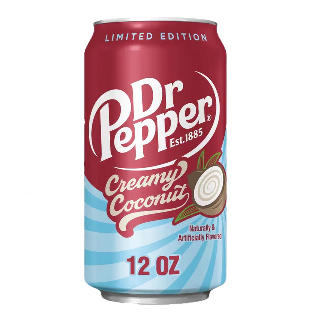[SS000913 1748] Dr Pepper Creamy Coconut 355 ml