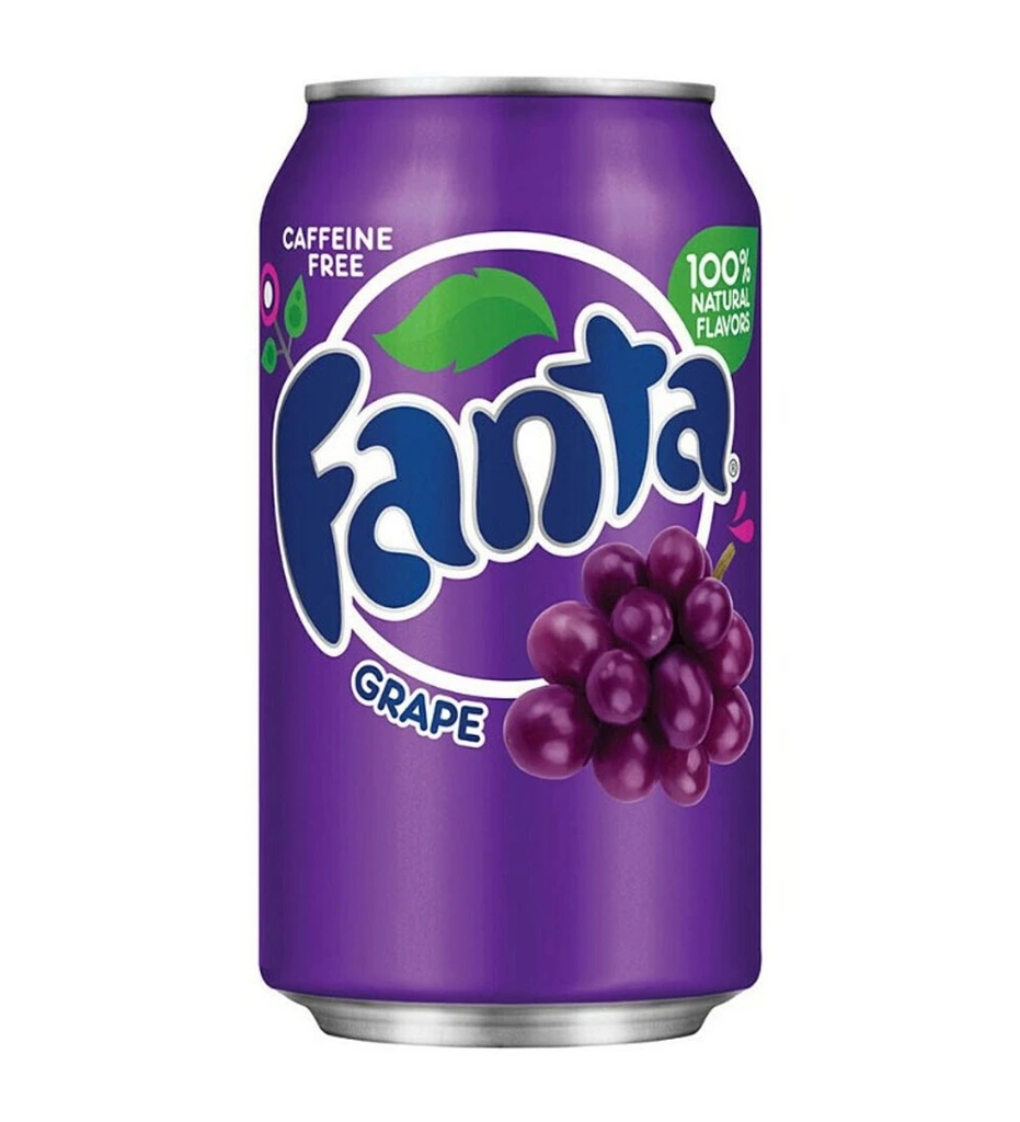 [003453 13329] Fanta Grape Usa 355 ml