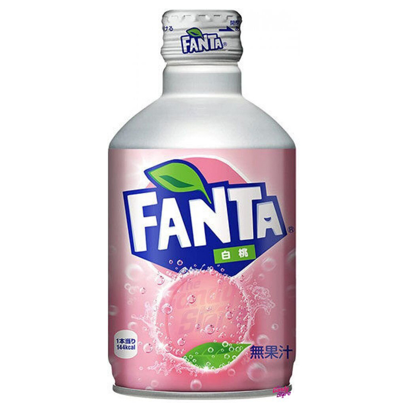 Fanta Peach Japon - Bouteille aluminium 300 ml