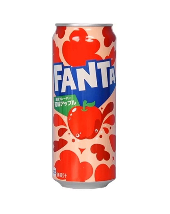 [502489] Fanta Rich Apple Japon 500 ml