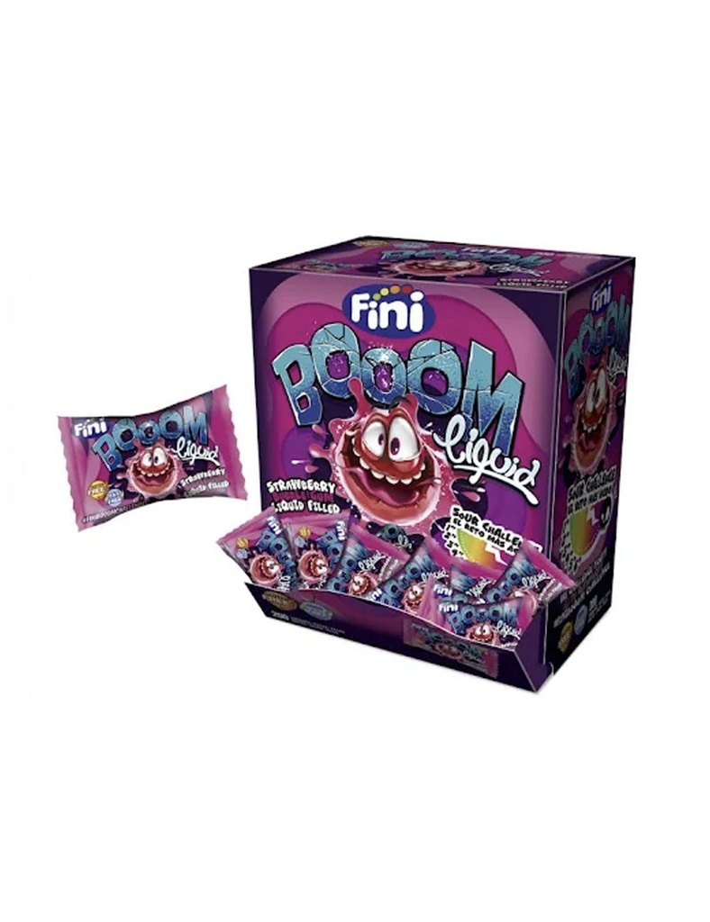 [SS001783] Fini Boom Liquid Gum Strawberry 5 g 100pcs