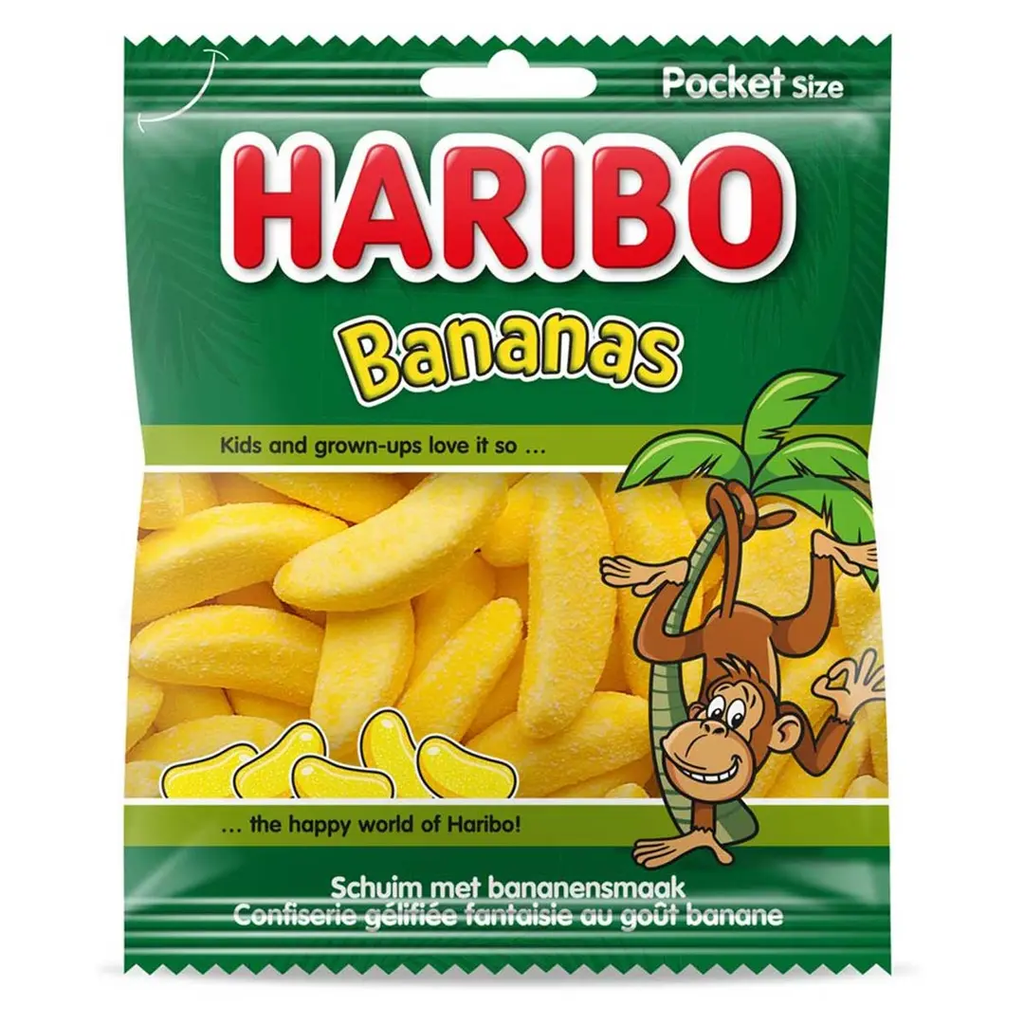 [SS001841] Haribo Bananas 70 g