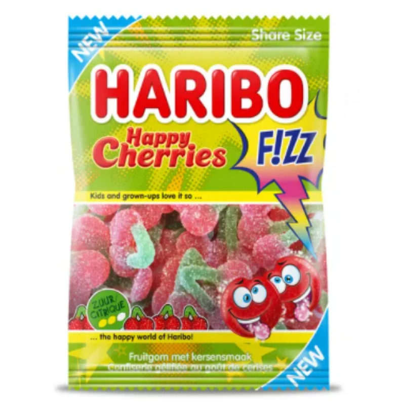 [SS001853] Haribo Happy Cherries Fizz 70 g