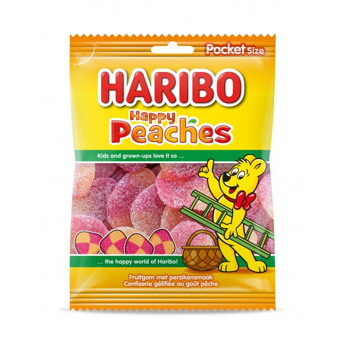 Haribo Happy Pêches 75 g