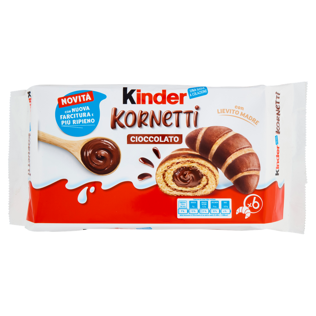 Kinder Kornetti Au Chocolat 270 Gr