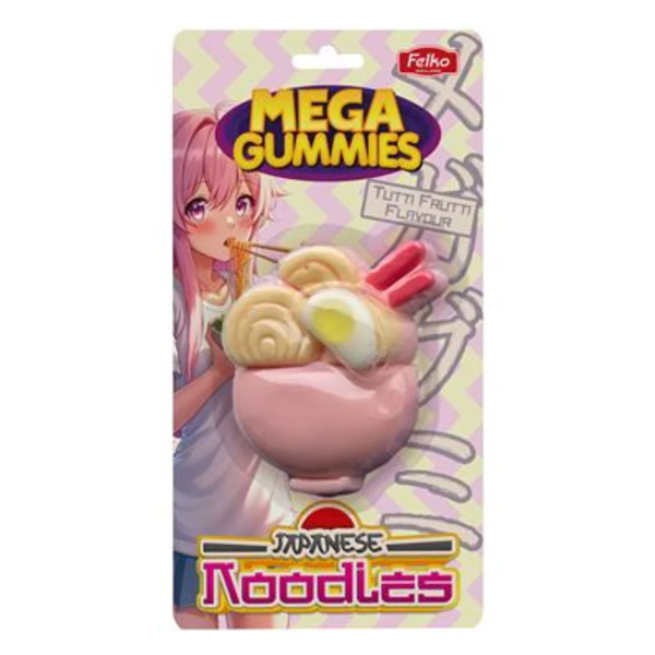 Mega Gummies Japanese Noodles 120 g