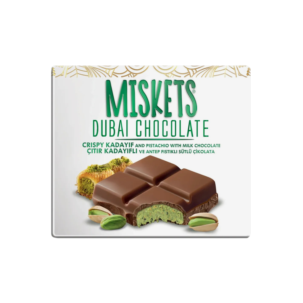 [SS001767] Miskets Dubai Milk Chocolate 100 g