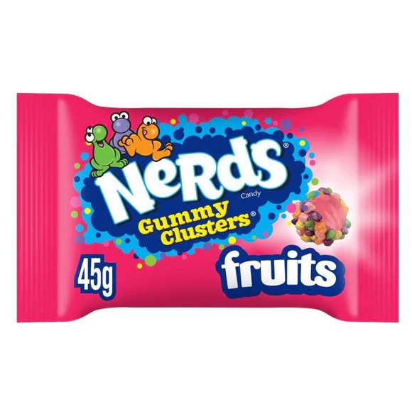 [SS001933 8753] Nerds Gummy Clusters Fruits 45 g
