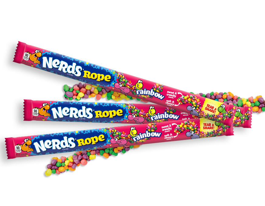 [003445 8764 X-0901] Nerds Rope Rainbow 26 g