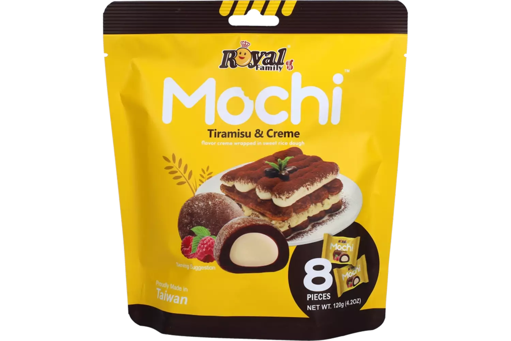 Royal Family Mochi Tiramisu & Creme 120 g