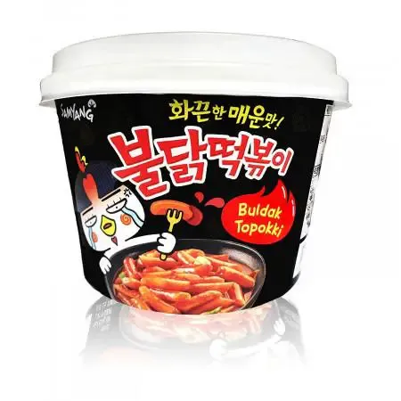 [SS001128] Samyang Buldak Hot Chicken Topokki Cups 185 g