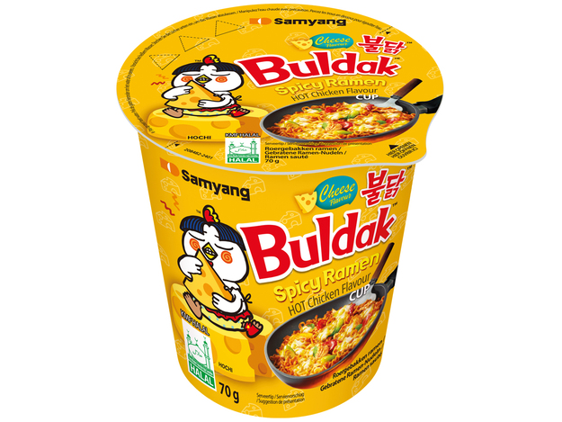 [SS001703 10267] Samyang Noodles Hot Chicken Cheese Jaune 70 g