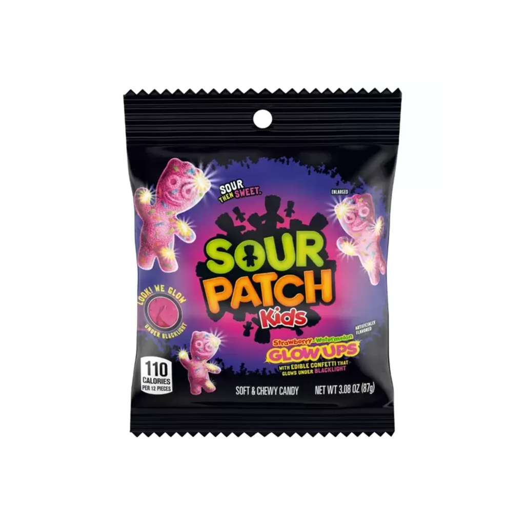 [SS001763 7917] Sour Patch Kids Glow Ups 87 g