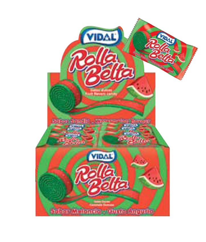 Vidal Box Rolla Belta Watermelon 19 gr