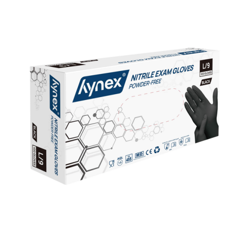 [Hynex-L] Hynex Gants Jetables Nitril 100 pièces Sans Poudre L