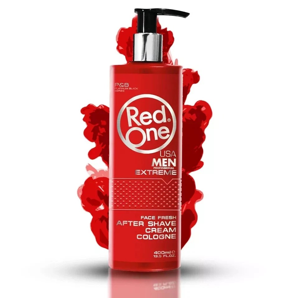 [YC8266] Red One Extreme After Shave Cream Cologne 400 ml
