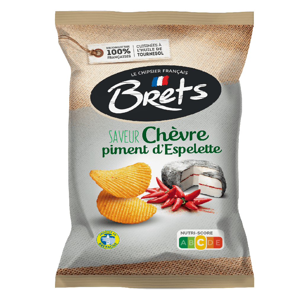 Bret's Chèvre Piment D'espelette 125 g