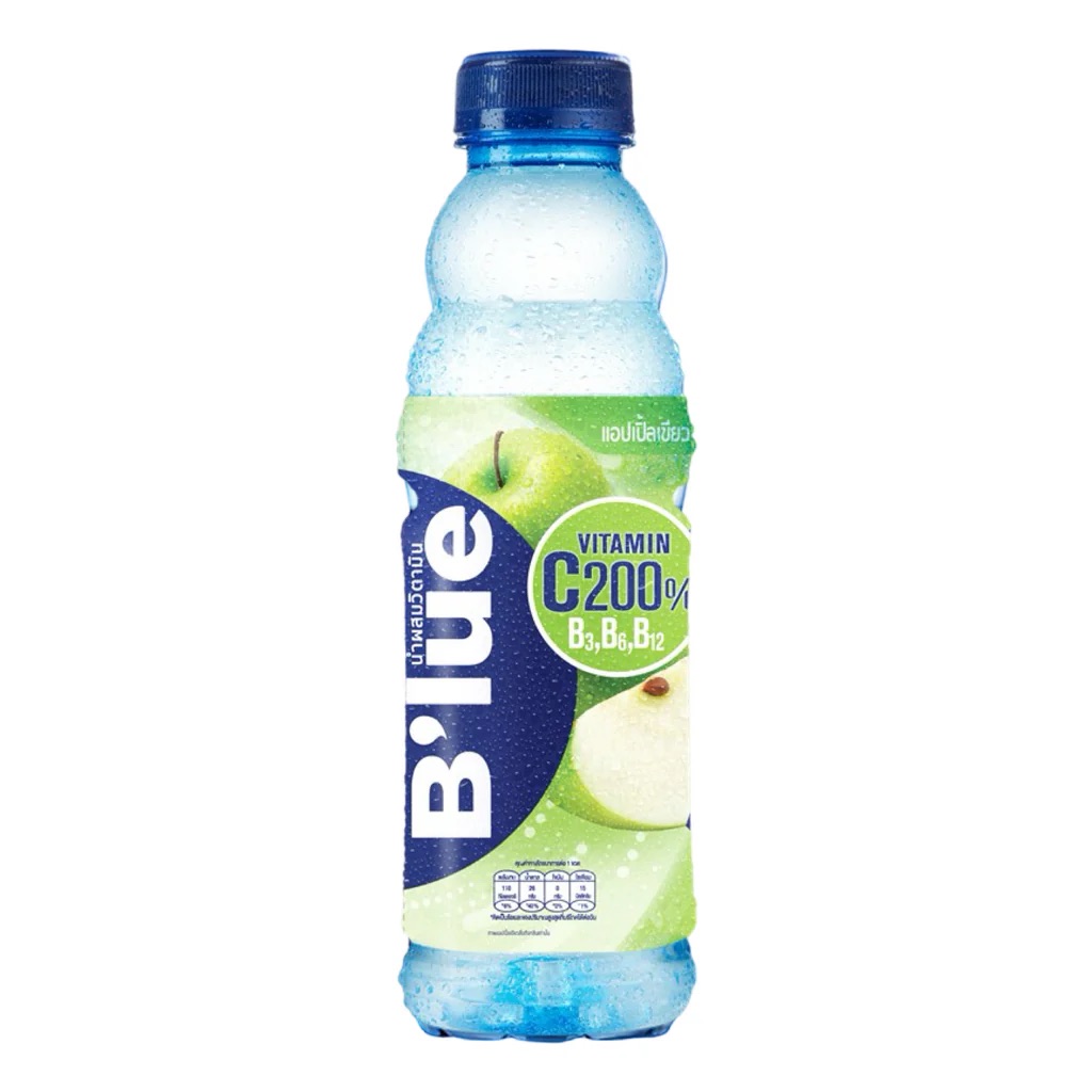 B'lue Vitamin C with Green Apple Flavour 500 ml