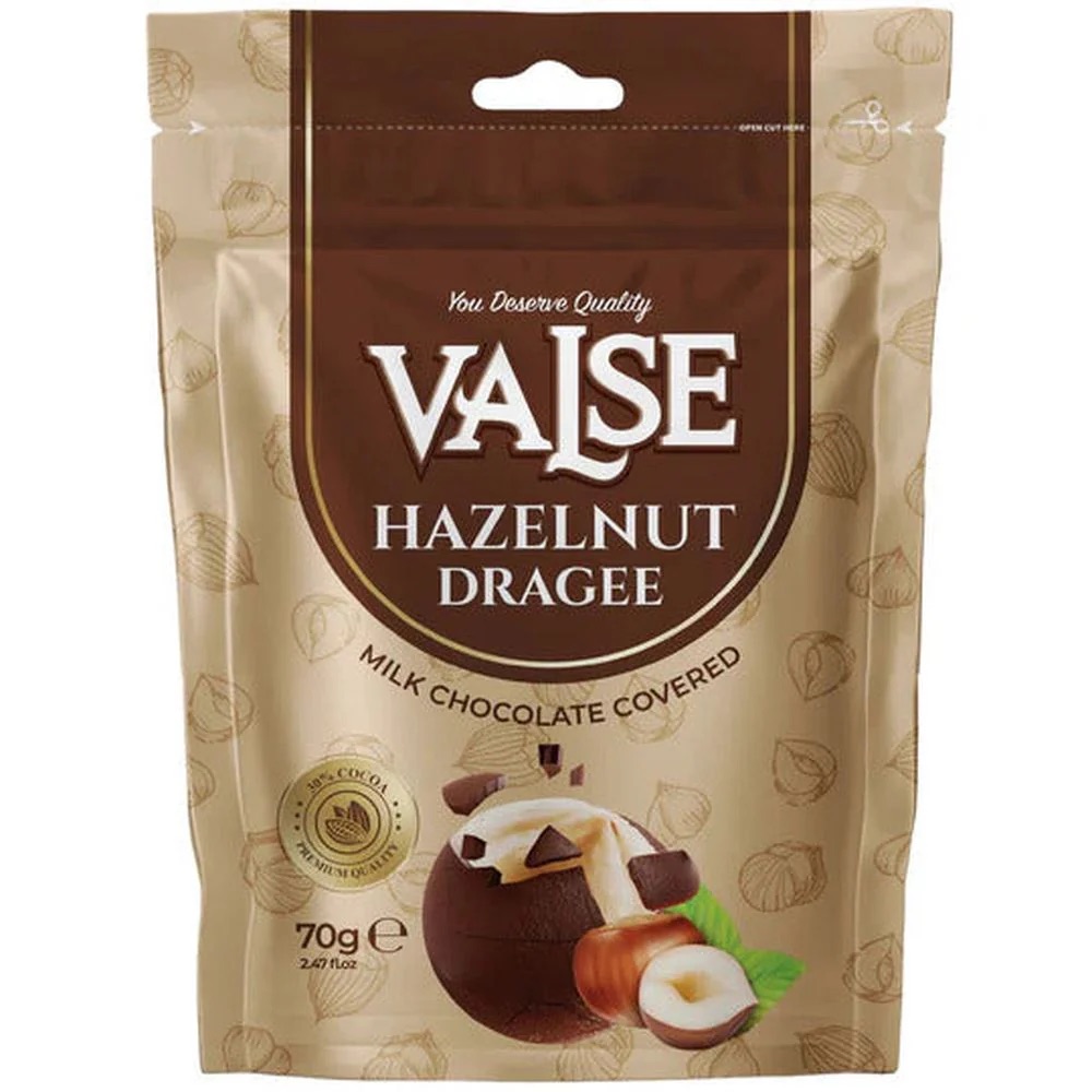 Valse Dragee Hazelnut & Milk Chocolate 70 g