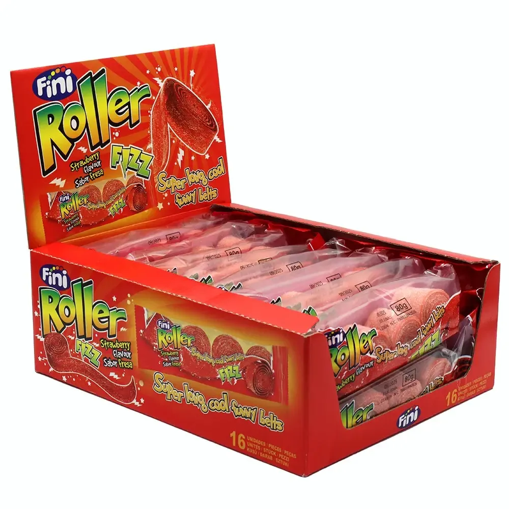 Fini Strawberry Roller 4-pack 80 gr