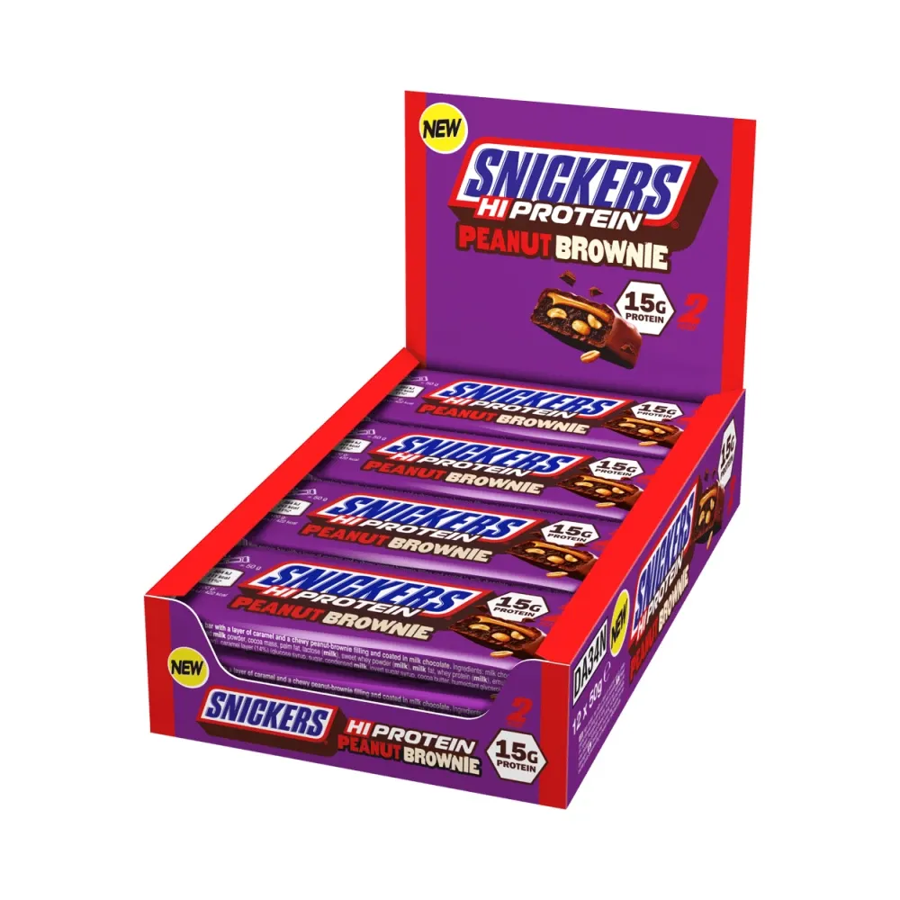[SS002328] Snickers High Protein Bar - Peanut Brownie 50 g